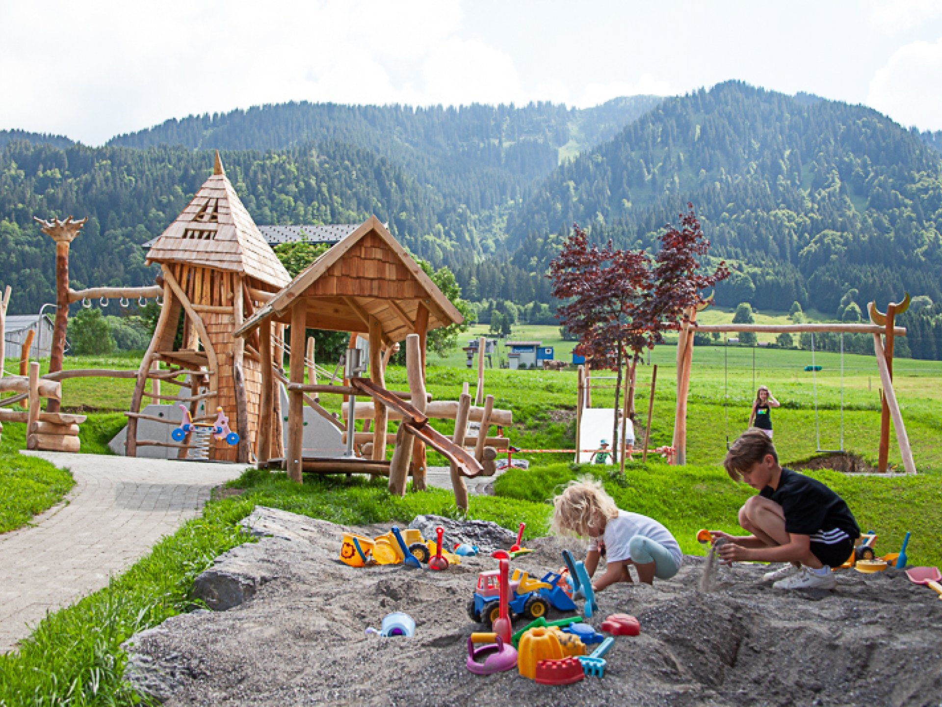 Kinderspielplatz im Alpenhotel Post