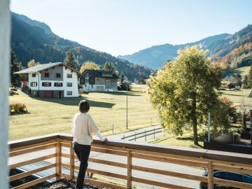 Ausblick aus dem Gästehaus