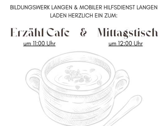 Logo Erzähcafe und Mittagstisch