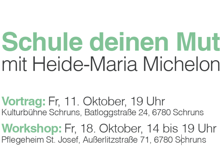 Workshop: Schule deinen Mut