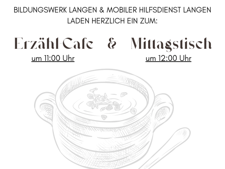 Logo Erzähcafe und Mittagstisch