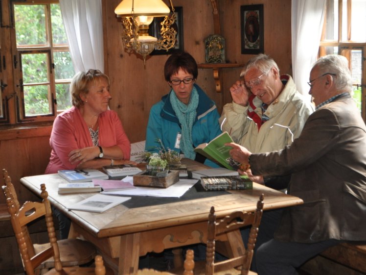 Begegnungen im Museum in Gaschurn für Menschen jeglichen Alters und Herkunft.